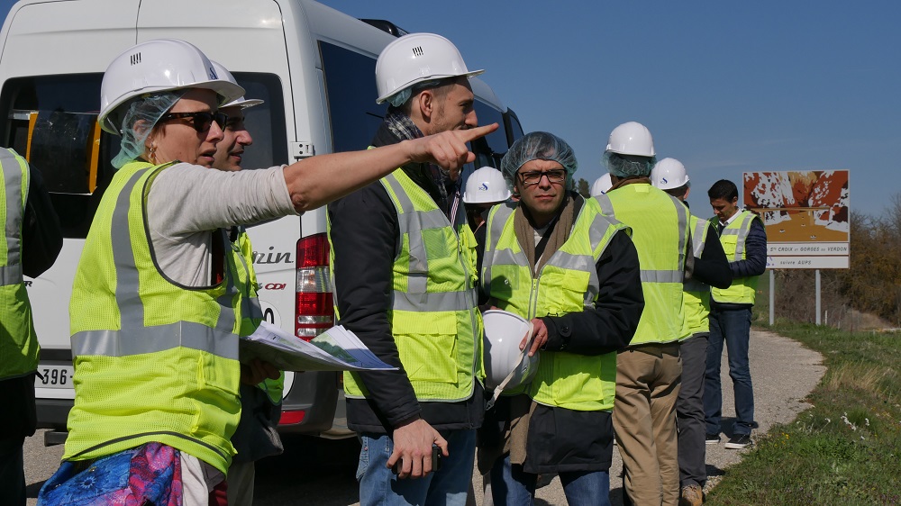 Wandering through Provence countryside – WADI visits SCP’s water network